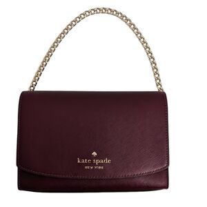 Kate Spade crossbody (Carson)-maroon NWOT